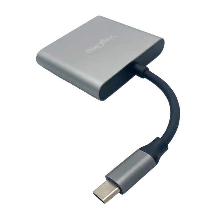 Adaptador USB Tipo-C 3 en 1 a HDMI + USB 3.0 + PD VegGieg V-TC03 4