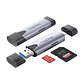 Lector de Tarjetas SD/TF USB 3.0 + Tipo-C 2 en 1 VegGieg V-C305 - Miniatura 3