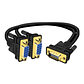 Cable Splitter VGA 1x2 Full HD VegGieg V-V401 - Miniatura 2
