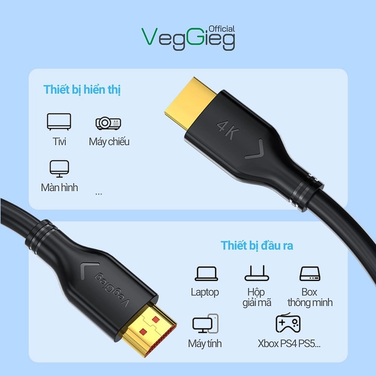 Cable Splitter VGA 1x2 Full HD VegGieg V-V401  5