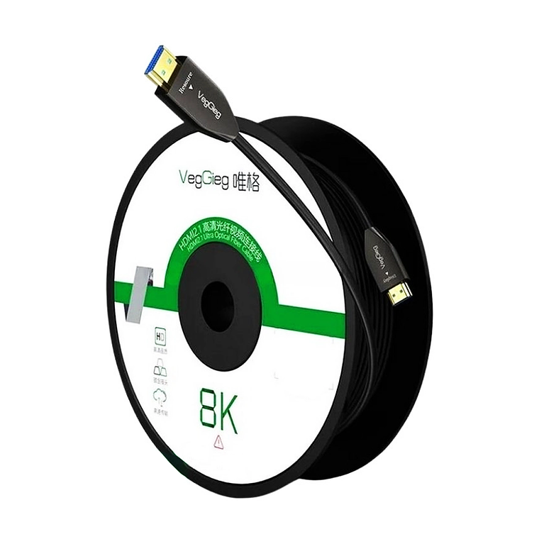 Cable HDMI Óptico 2.1 8K 60Hz VegGieg V-H801  1