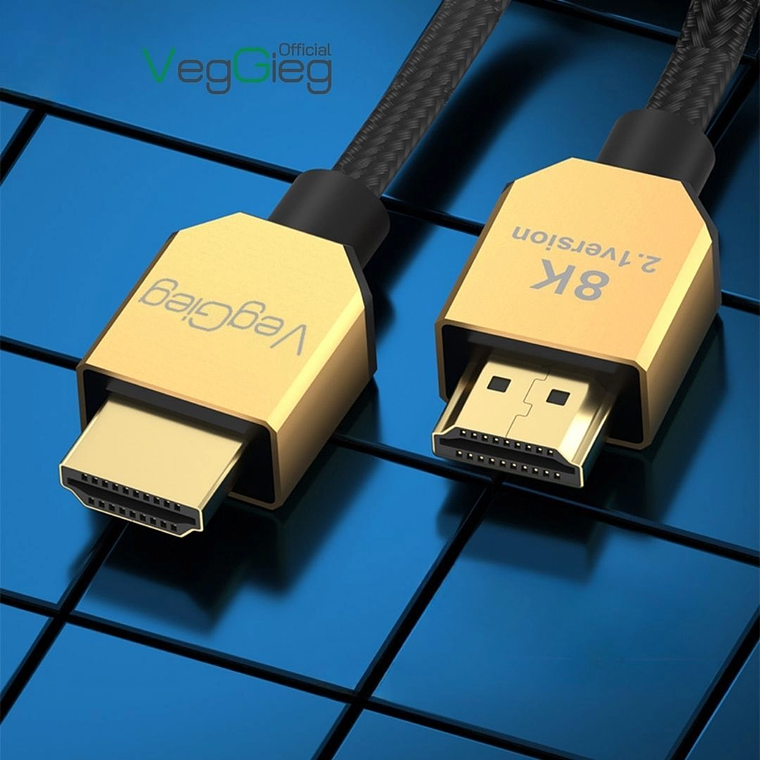 Cable HDMI 2.1 8K 60Hz / 4K 144Hz VegGieg V-H503 – Ultra Alta Definición 3