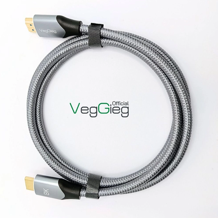 Cable HDMI 2.1 8K 60Hz / 4K 144Hz VegGieg – Alta Velocidad y Ultra Definición 8