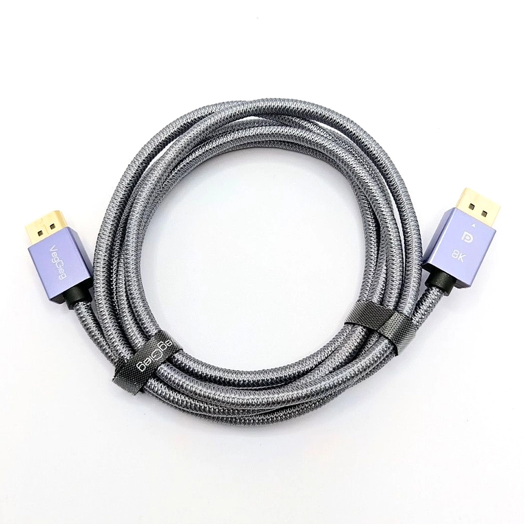 Cable DisplayPort 1.4 8K 240 Hz Veggieg con HDR y Conectores Chapados en Oro  7