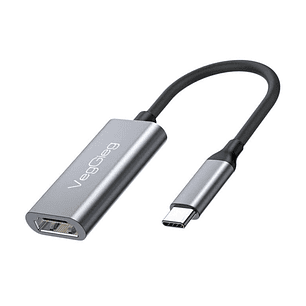Cable Adaptador USB-C 3.1 a HDMI 4K@30Hz con Carcasa de Aluminio