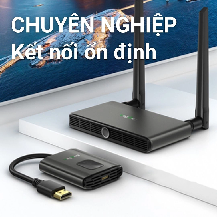 Transmisor y receptor HDMI VGA inalámbrico 1080p VegGieg V-Z5 8