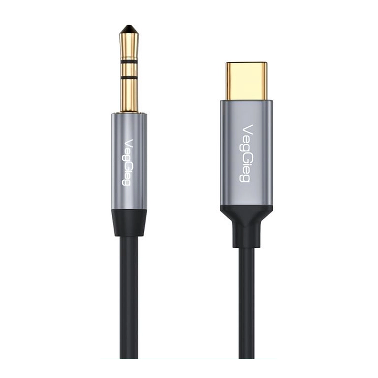 Cable adaptador de audio USB-C a 3,5 mm VegGieg V-A624 1