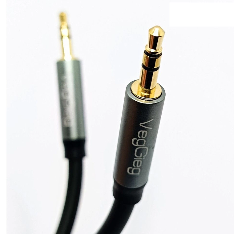 Cable de audio 3,5 mm macho a macho VegGieg V-A615 2