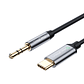 Cable de audio USB-C a 3,5 mm con micrófono VegGieg V-A600 - Miniatura 1