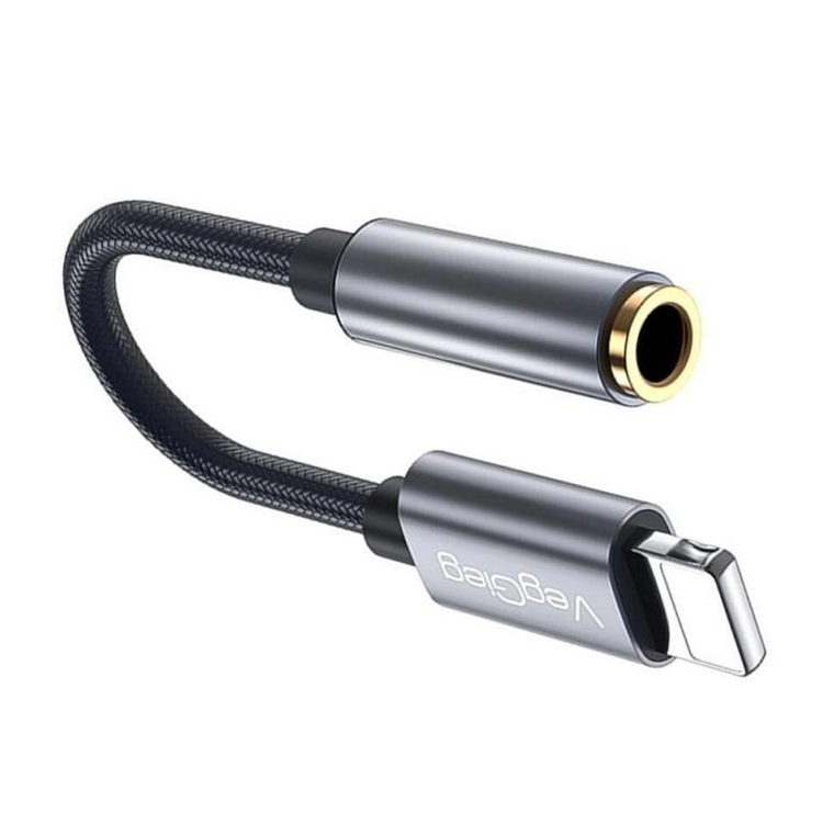 Adaptador Lightning a 3,5 mm para iPhone VegGieg V-A619 2