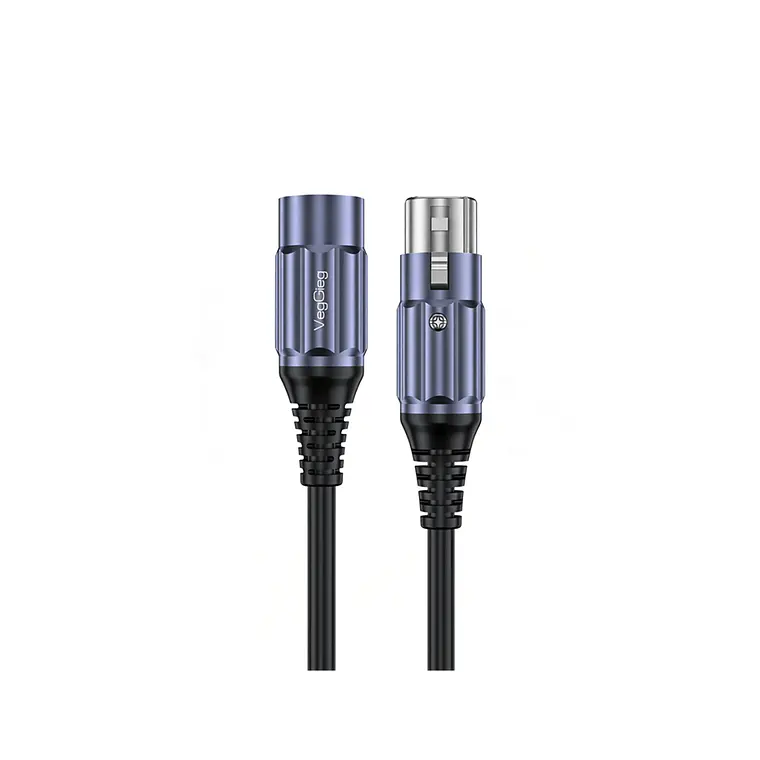 Cable Xlr Macho A Xlr Hembra Veggieg 10 y 15  Metros Para Audio 1