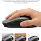 Mouse Inalámbrico VegGieg G900 | Bluetooth + 2.4 GHz | 3600 DPI | Pantalla Digital | Recargable - Miniatura 10
