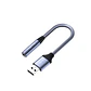 Tarjeta De Sonido Externa Usb Veggieg V-k203  Usb-a A Jack - Miniatura 1