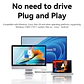 Tarjeta De Sonido Externa Usb Veggieg V-k203  Usb-a A Jack - Miniatura 6