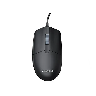 Mouse Con Cable Veggieg G005 Usb Oficina 1.8m 3 Botones