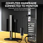 Adaptador Convertidor Hdmi A Vga Veggieg Full Hd 1080 - Miniatura 5