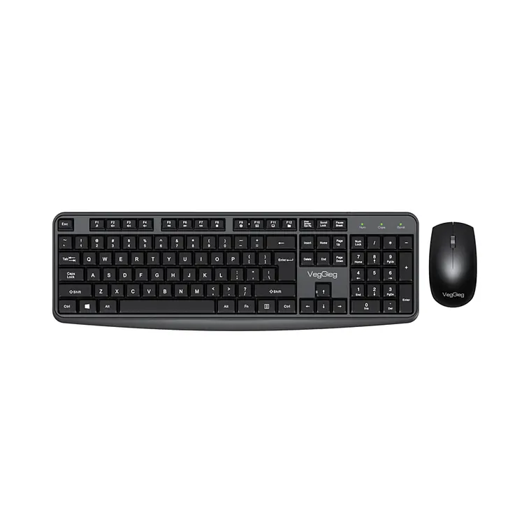 Kit Teclado Y Mouse Veggieg Mk700 Inalambrico Para Oficina 1