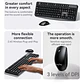 Kit Teclado Y Mouse Veggieg Mk700 Inalambrico Para Oficina - Miniatura 2
