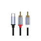 Cable Usb-c A 2 Rca Veggieg A622 3 Metros Para Audio - Miniatura 1