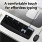 Kit Teclado Y Mouse Veggieg Mk500 Alámbrico Usb Para Oficina - Miniatura 4