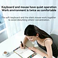 Kit Teclado Y Mouse Veggieg Mk700 Inalambrico Para Oficina - Miniatura 3