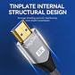 Cable HDMI 2.1 Veggieg 8K 60Hz / 4K 120Hz / 2K 240Hz HDR+ Ultra HD - Miniatura 4