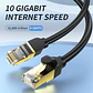 Cable de Red CAT8 RJ45 40Gbps 2000MHz Blindado Ethernet Gamer Profesional - Miniatura 2
