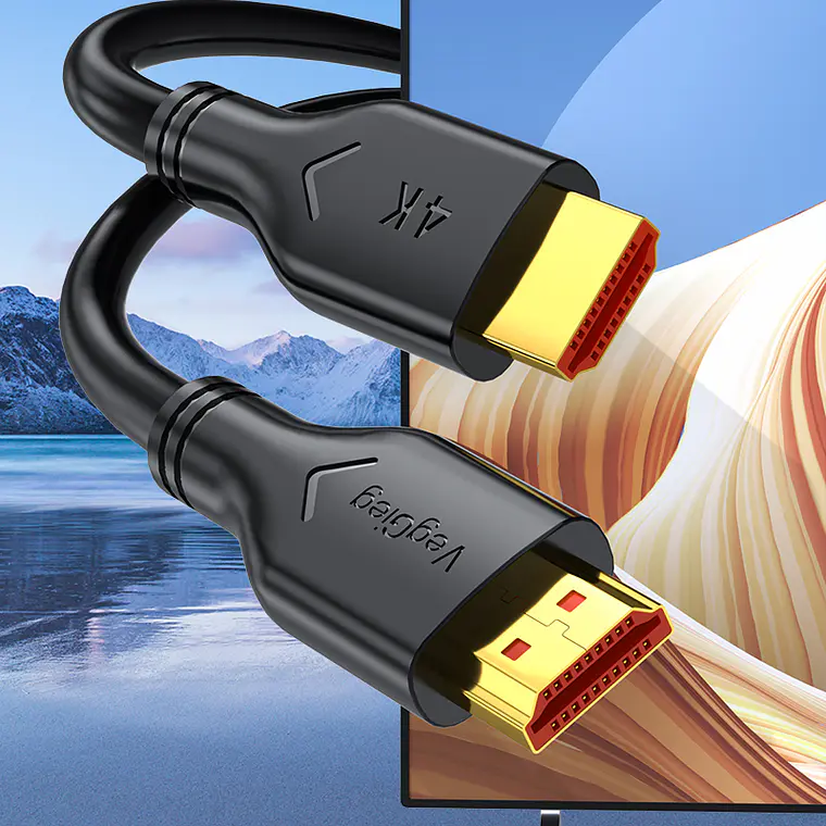 Cable HDMI 2.0 VegGieg 4K 60Hz 18Gbps para TV, Monitor y Consolas 4