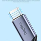 Cable Extensión USB-C VegGieg 40Gbps 240W 8K 1m Thunderbolt 4 - Miniatura 3