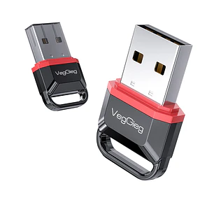 USB Bluetooth 5.0 VeggieG  | Conectividad inalámbrica para PC y laptop