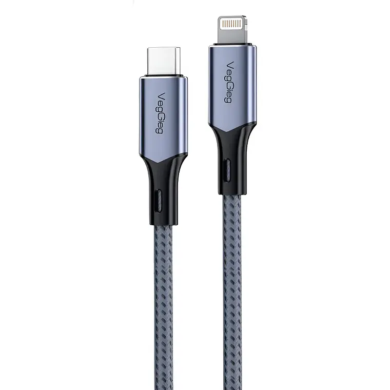 Cable Veggieg De Carga Rápida Usb-c A Lightning Para iPhone 1