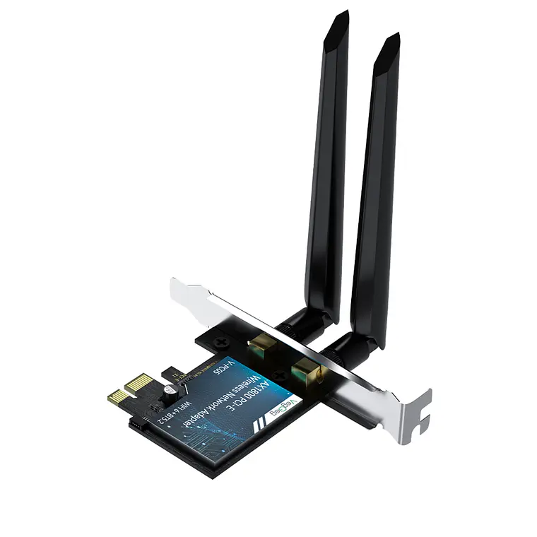 Tarjeta De Red Inalámbrica Wifi 6 + Bluetooth 5.2 Pc Veggieg 1