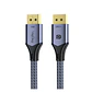 Cable Displayport Dp 2.1 16k 8k 4k 144hz/165hz/240hz  Veggieg reforzado trenzado HDR ARC - Miniatura 1