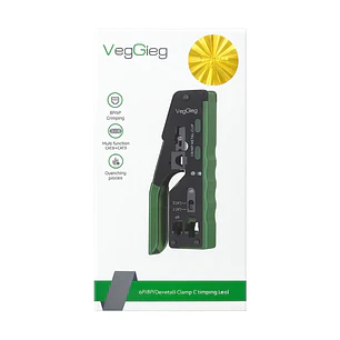 Crimpeadora Rj45/rj11 Veggieg 6p/8p Para Cat.5/cat.8