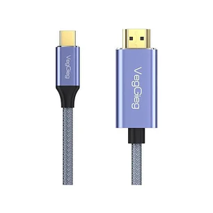 Cable Tipo C A Hdmi Premium 4k 60hz 2mts Hdr Veggieg V-Z625