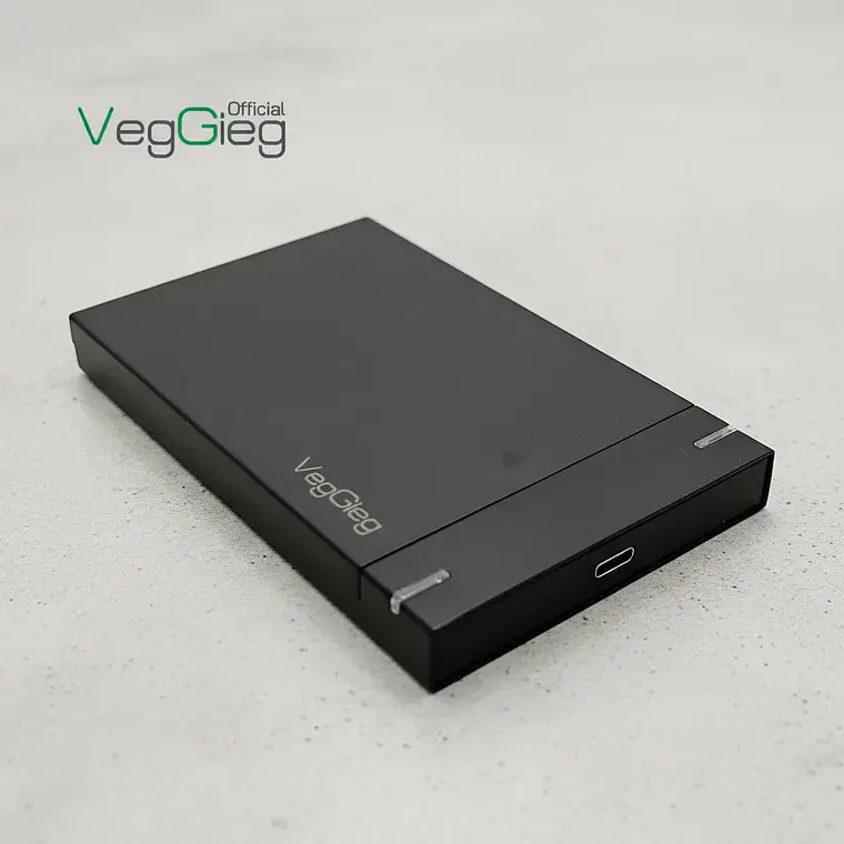 Carcasa De Disco Duro Case Externo Usb 3.0 Sata 3.0 Veggieg Negro 4
