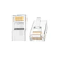 Conectores Rj45 Cat6e Red Lan Plug Utp Embase X 102 unds Veggieg - Miniatura 2