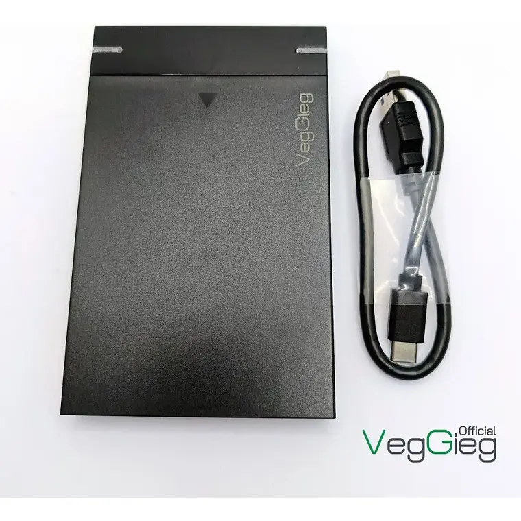 Carcasa De Disco Duro Case Externo Usb 3.0 Sata 3.0 Veggieg Negro 7