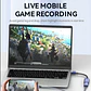 Capturadora de Video VegGieg V-Z632 HDMI 4K a 1080p 60FPS USB-C/USB 3.0 - Miniatura 5