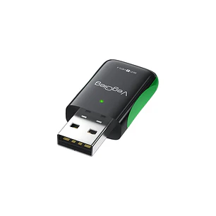 Adaptador 2 En 1 Bluetooth5.4 + Wifi 6+ 1100mbps Veggieg
