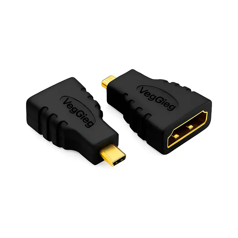 Adaptador Conversor Hdmi Hembra A Micro Hdmi Macho Veggieg 1