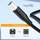 Cable Impresora Premium Usb 2.0 A Usb Tipo B 1.5 / 3 / 5mts Veggieg Negro - Miniatura 4