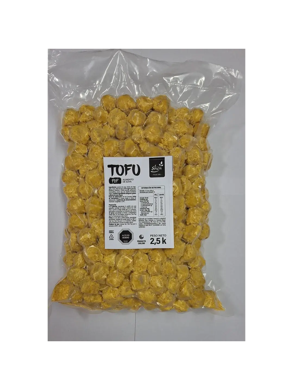 TOFU POP 2.5KG - SHEN 1