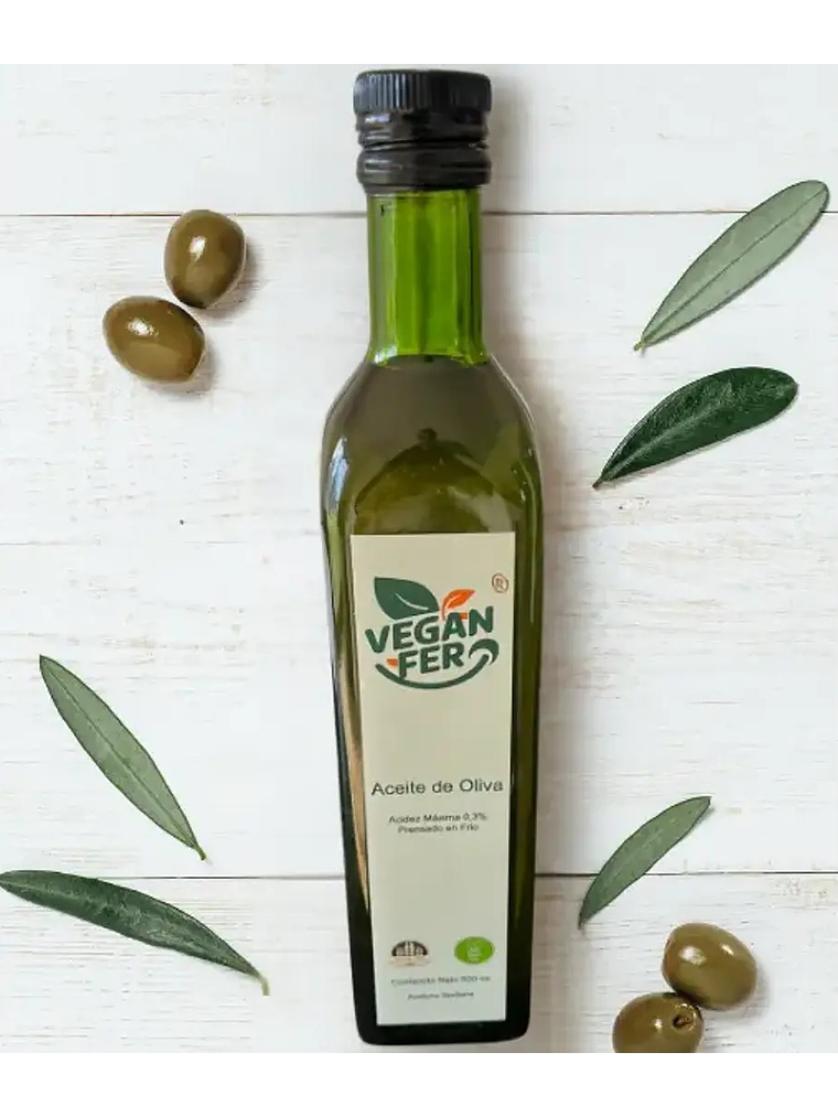 ACEITE DE OLIVA 500ML - VEGAN FER 1
