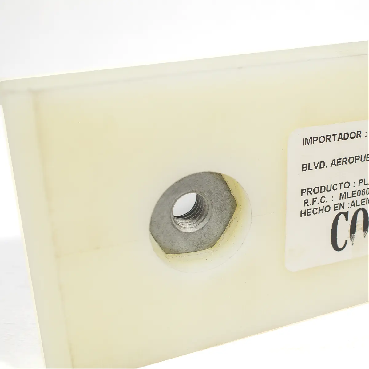 Pad de manipulador ( 70 x 200 x 17 mm blanco ) bobcat 7423460