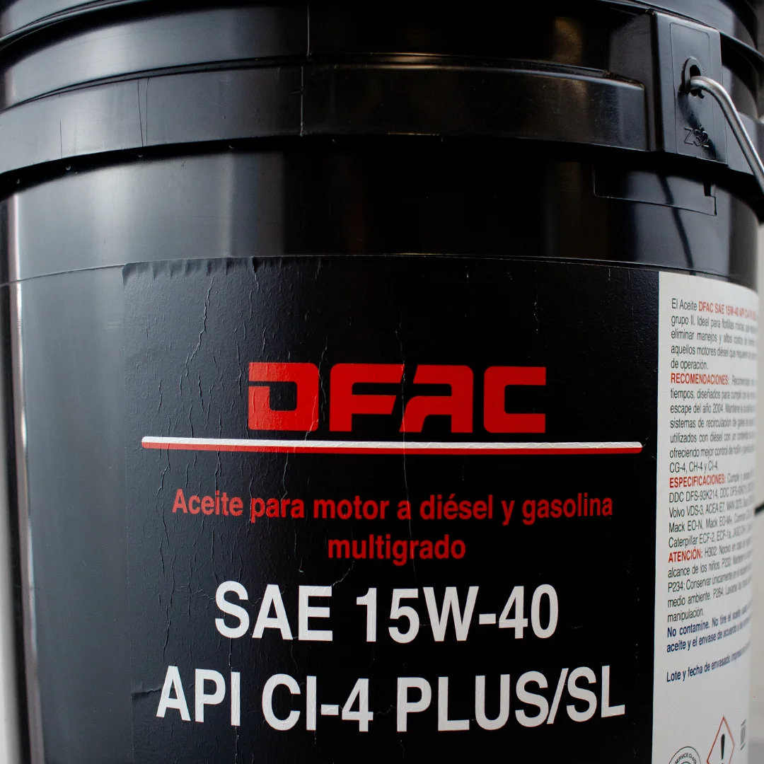 ACEITE MOTOR DIESEL SAE 15W40