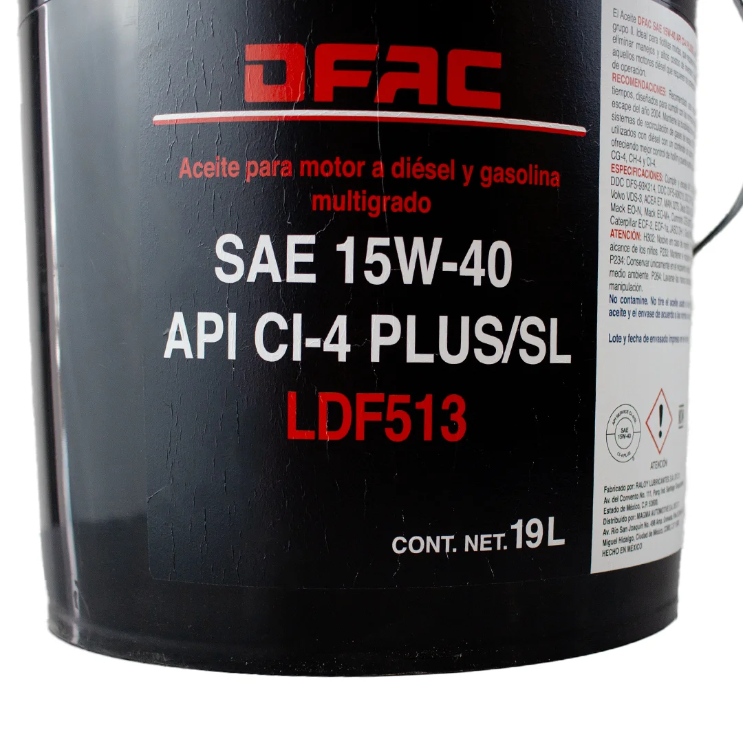 ACEITE MOTOR DIESEL SAE 15W40