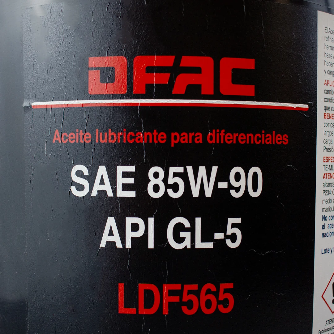 ACEITE DIFERENCIAL SAE 85W90 API GL-5 C/19 L