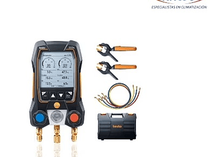 MANIFOLD SMART CON SENSORES INALAMBRICOS DE TEMPERATURA Y MANGUERAS TESTO 550s