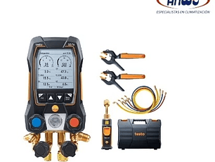 TESTO 558s - MANIFOLD SMART/TACTIL CON SENSORES INALAMBRICOS DE TEMPERATURA ,VACIO Y MANGUERA